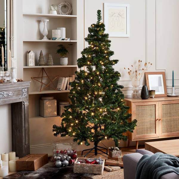Árvore de Natal artificial com kit de decoração 180cm - Ottawa