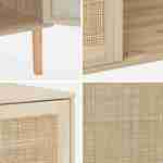 Aparador em cana - Camargue - decoração em madeira e cana, 2 portas C 80 x L 40 x H110cm Photo7