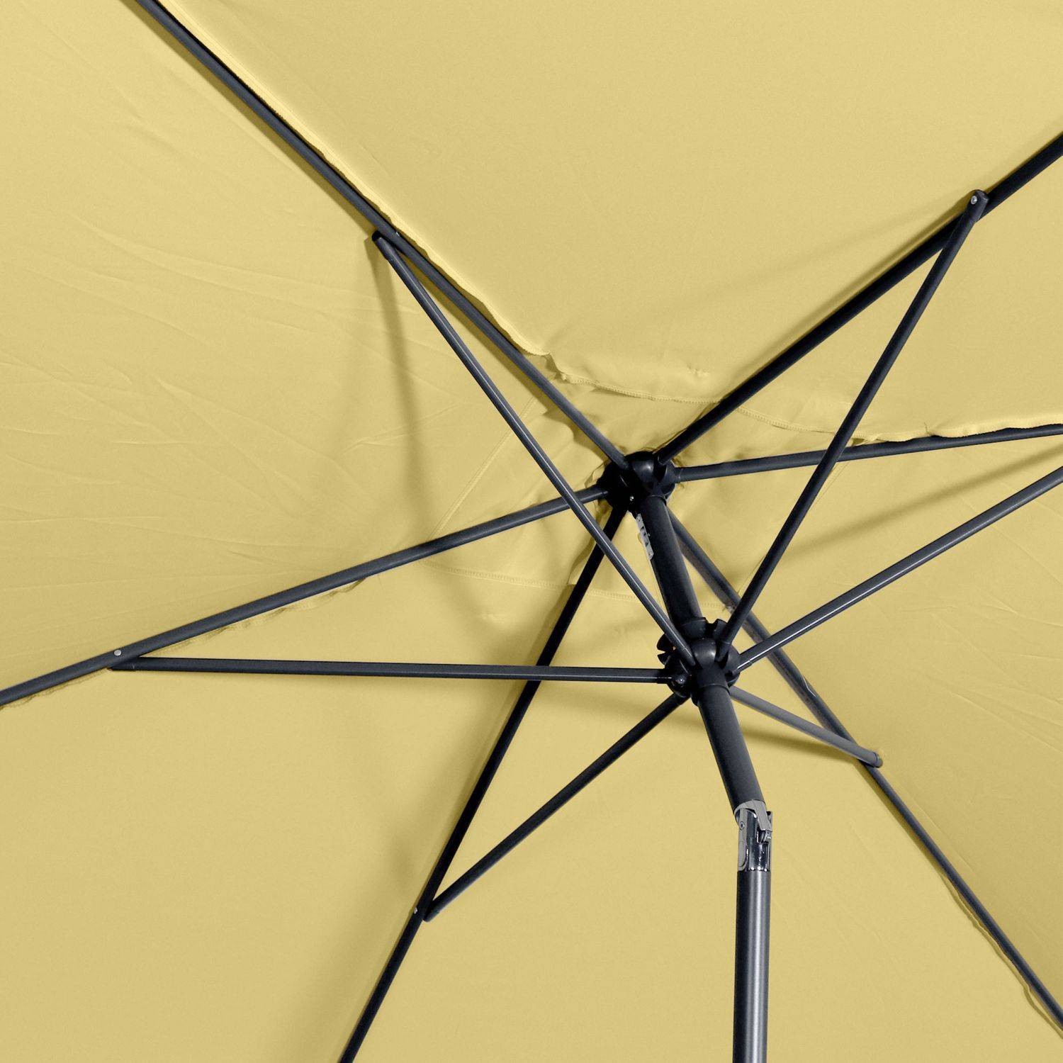 Touquet, rechthoekige parasol 2x3m met centrale mast Photo6