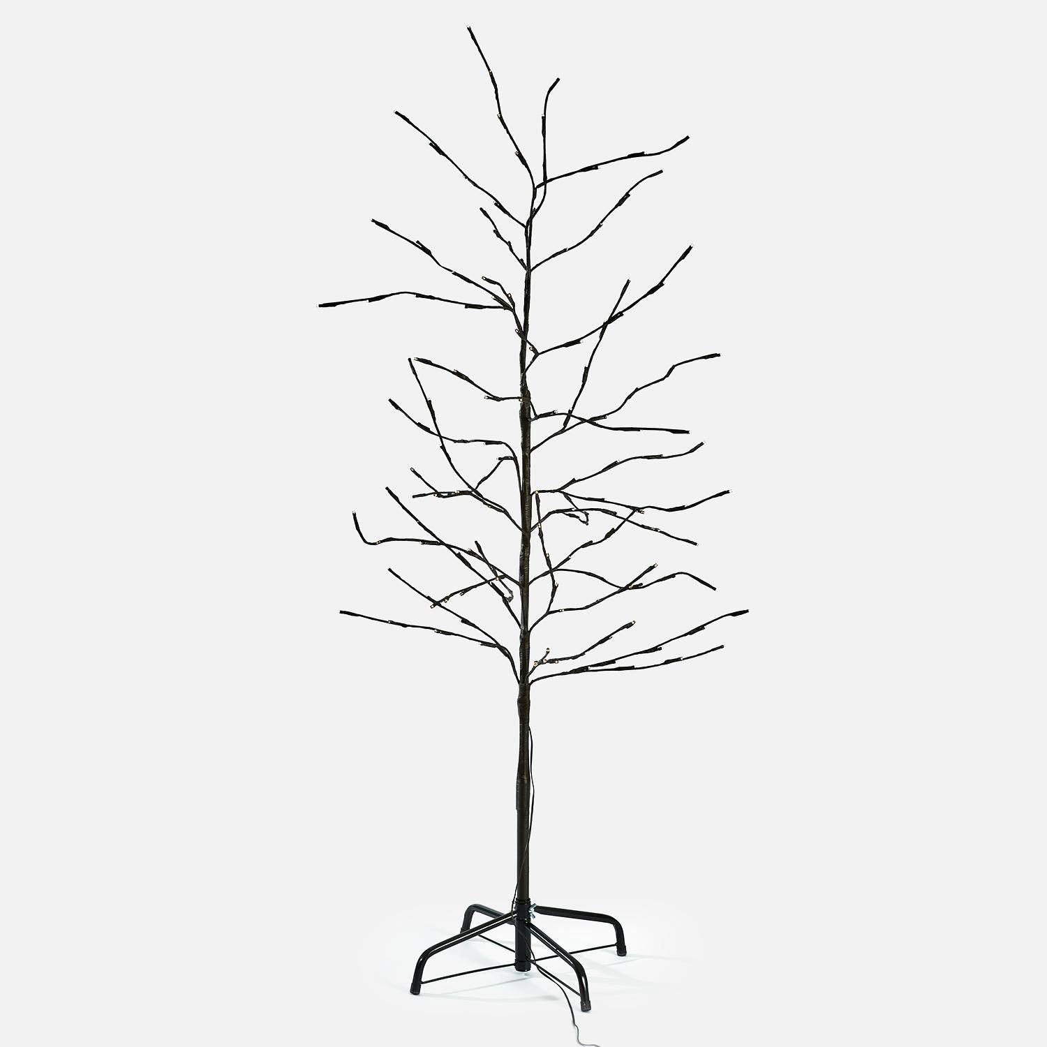 Árvore iluminada de 150cm, com 144 leds com pé incluido - TORNADE Photo3
