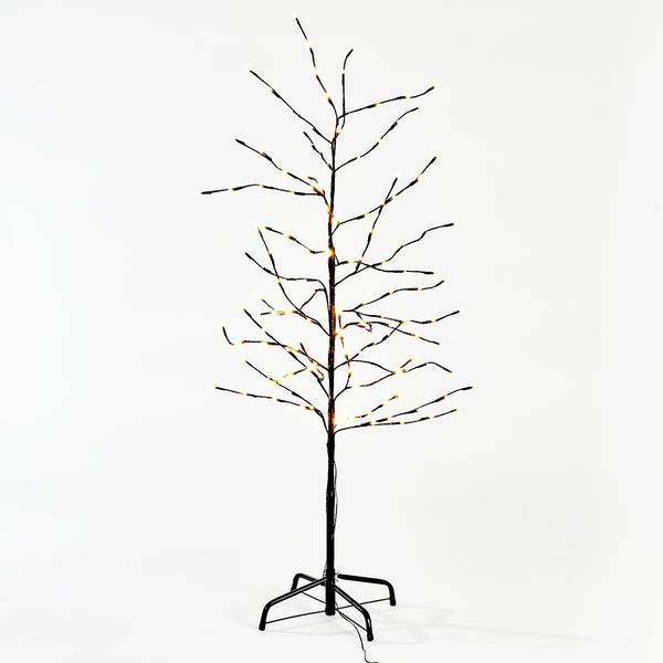 Árvore iluminada de 150cm, com 144 leds com pé incluido - TORNADE