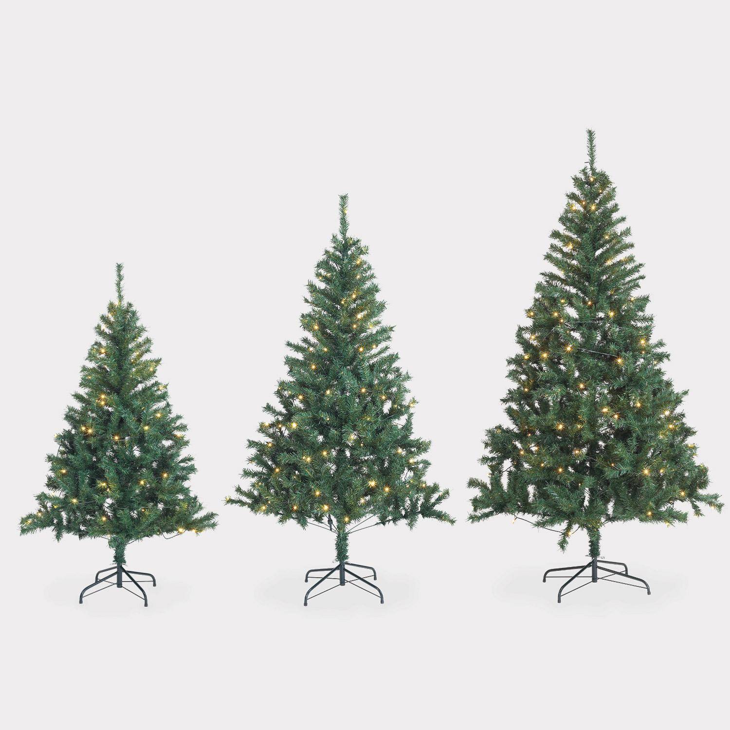 Árvore de Natal artificial de 180 cm com grinalda de luz e pé incluidos - FURIE Photo6