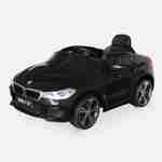 BMW GT6 Gran Turismo noire, voiture électrique 12V, 1 place, cabriolet pour enfants avec autoradio et télécommande Photo2