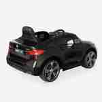 BMW GT6 Gran Turismo noire, voiture électrique 12V, 1 place, cabriolet pour enfants avec autoradio et télécommande Photo3