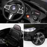 BMW GT6 Gran Turismo noire, voiture électrique 12V, 1 place, cabriolet pour enfants avec autoradio et télécommande Photo5