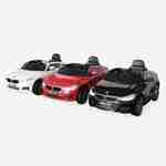 BMW GT6 Gran Turismo noire, voiture électrique 12V, 1 place, cabriolet pour enfants avec autoradio et télécommande Photo8
