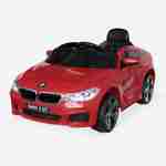 BMW GT6 Gran Turismo rojo, coche eléctrico 12V, 1 plaza, descapotable para niños con autorradio y mando a distancia Photo2