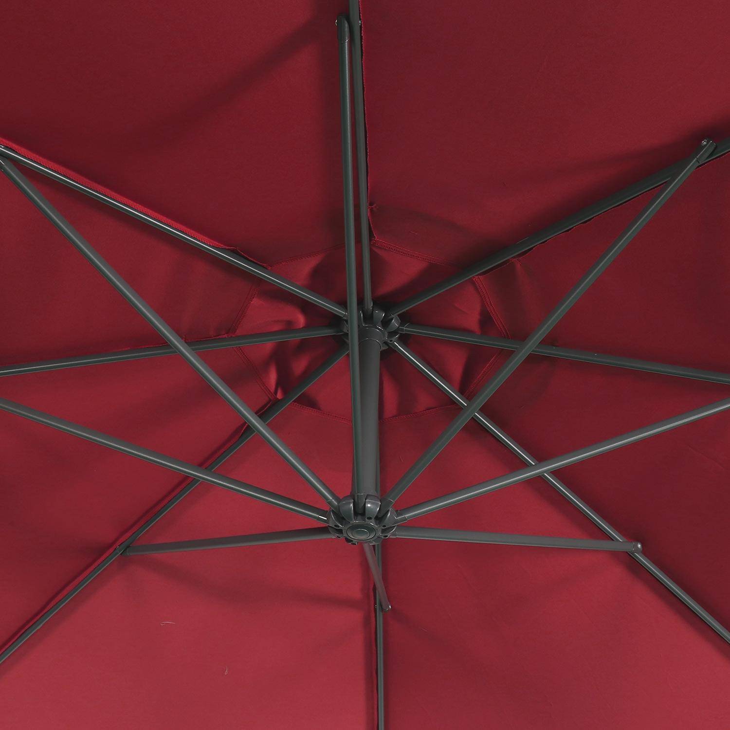 Hardelot, parasol déporté rond 350cm de diamètre Photo5