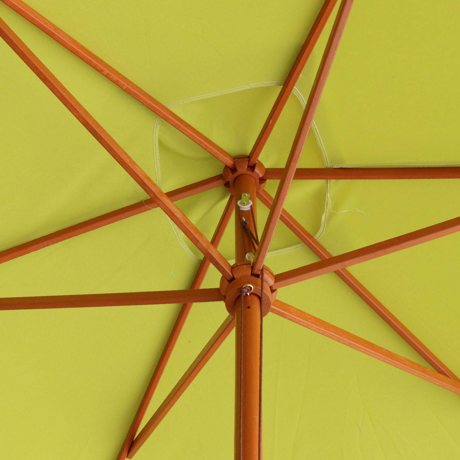 Cabourg, Parasol rectangulaire 2x3m à mât central Photo4