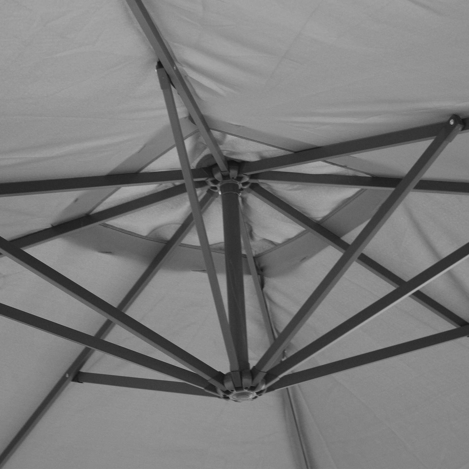 Hardelot, parasol déporté 3x3m Photo6