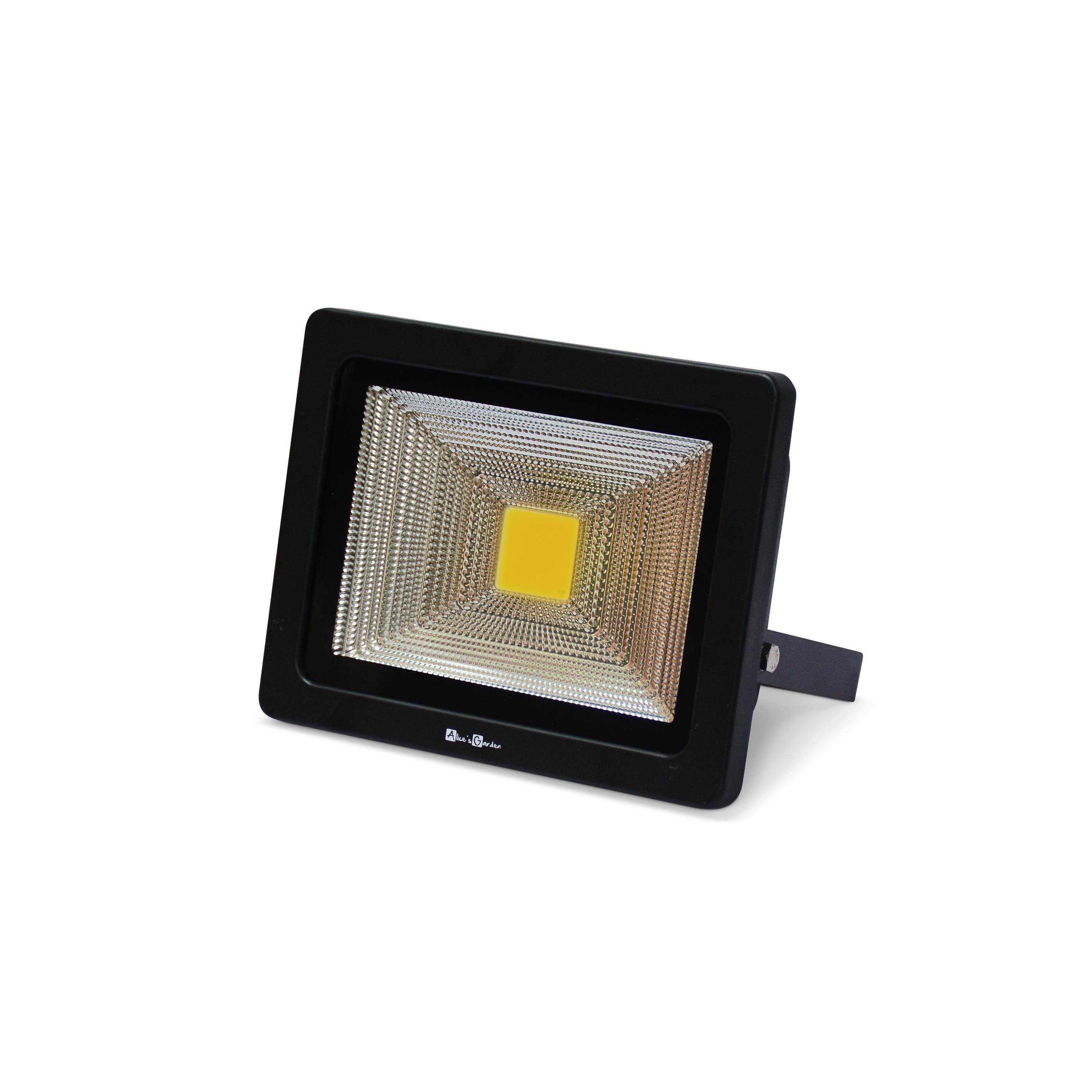Projecteur solaire LED 20W avec panneau solaire télécommandé blanc chaud, lampe résistante à la pluie et autonome, spot extra puissant 2400 lumens équivalent 150W Photo2